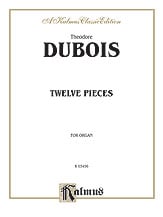 12 Pieces Organ sheet music cover